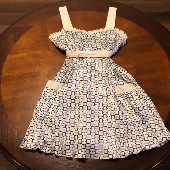 Miss Me Dresses & Skirts - Miss Me Geometric Fit & Flare Dress Medium